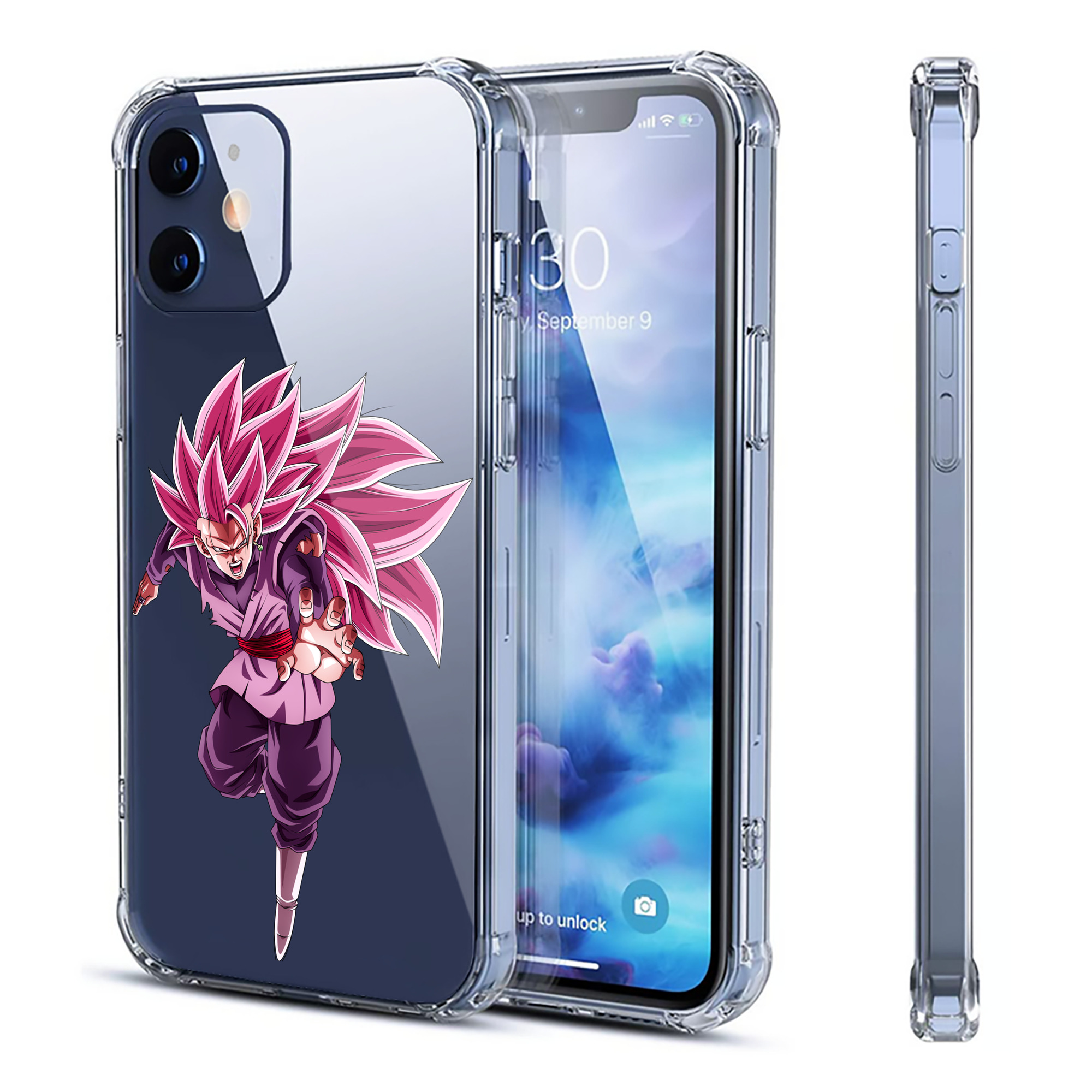 （画像用） ドラゴンボール ベジット DRAGON BALL Vegetto 【iPhone 12シリーズ対応】透明スマホケース（クリアソフトケース）